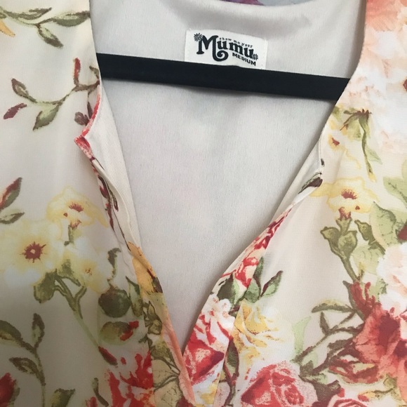 Show Me Your Mumu Floral Longsleeve Tunic - Picture 3 of 6